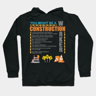 Construction Gift, Construction Crew, Construction Worker, You Might Be A, Construction Party, Construction Manager, Engineering, Brick Layer Hoodie